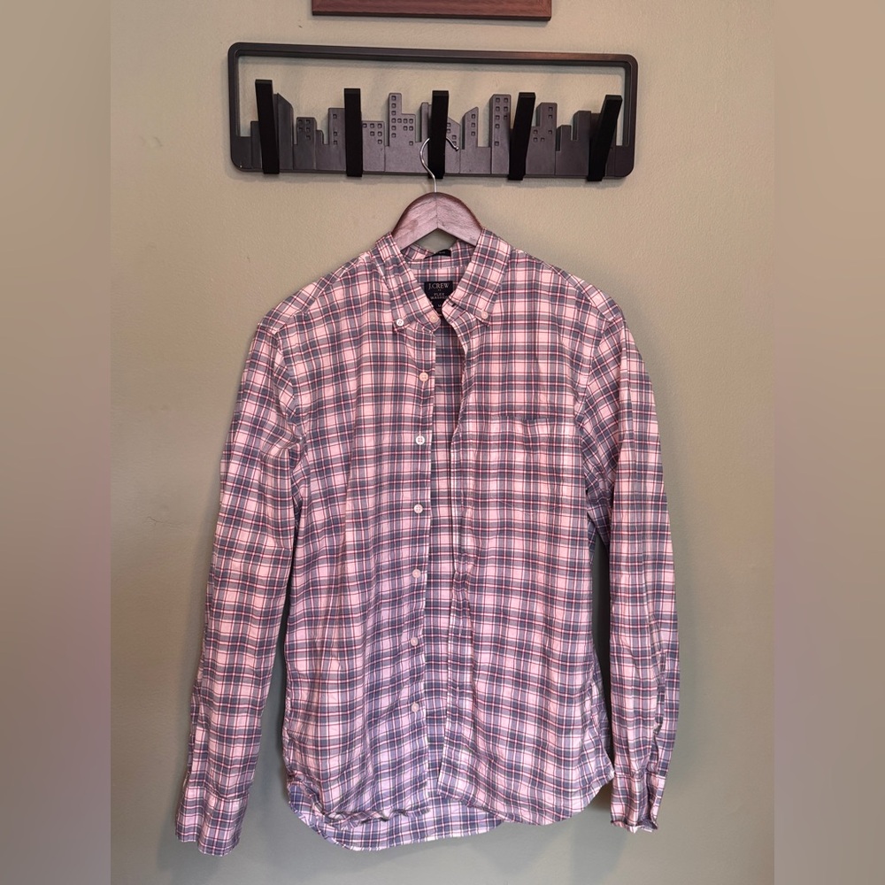 J.Crew flex washed cotton button down shirt